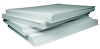 stacks of paper take up space